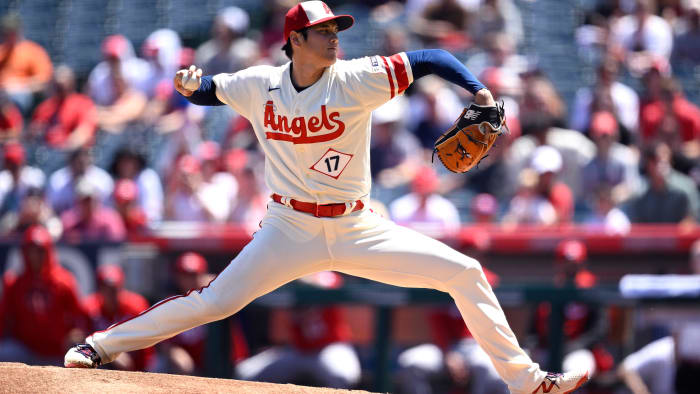 Los Angeles Angels starting pitcher Shohei Ohtani.